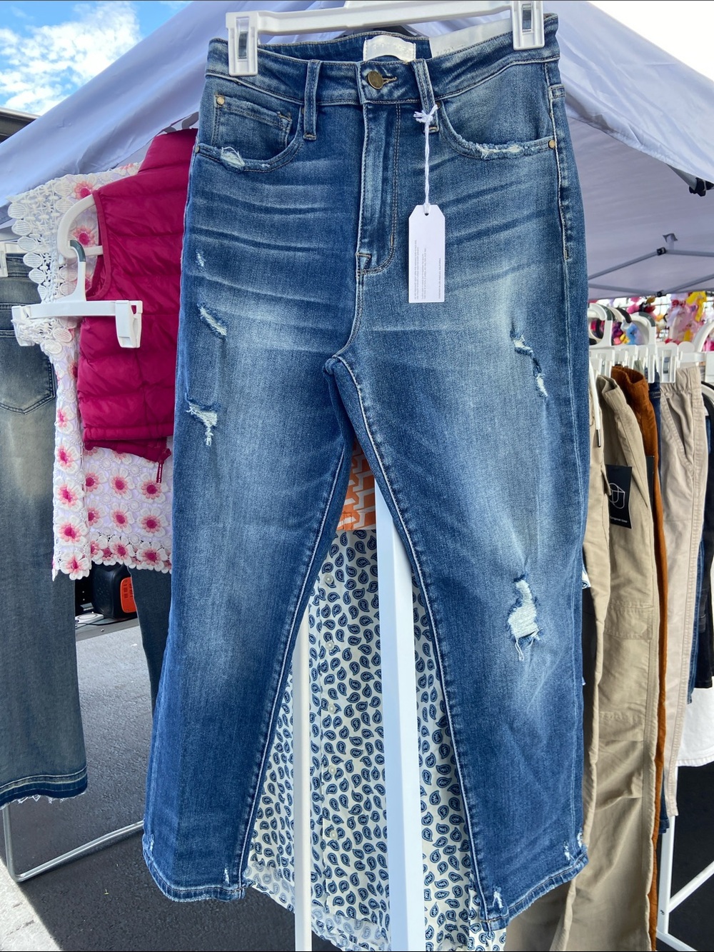 Petra 153 Women’s High-Rise Distressed Jeans - Blue